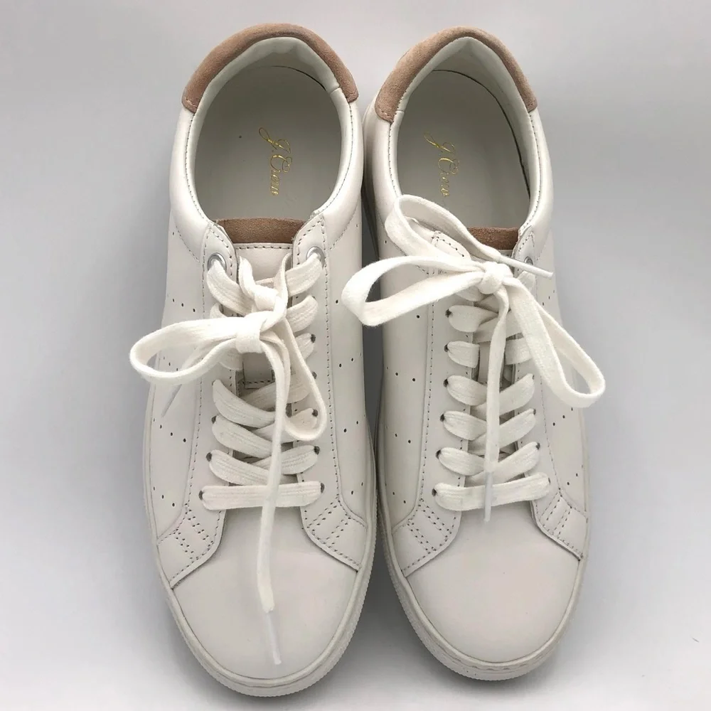 J Crew Saturday sneakers with suede detail size 8